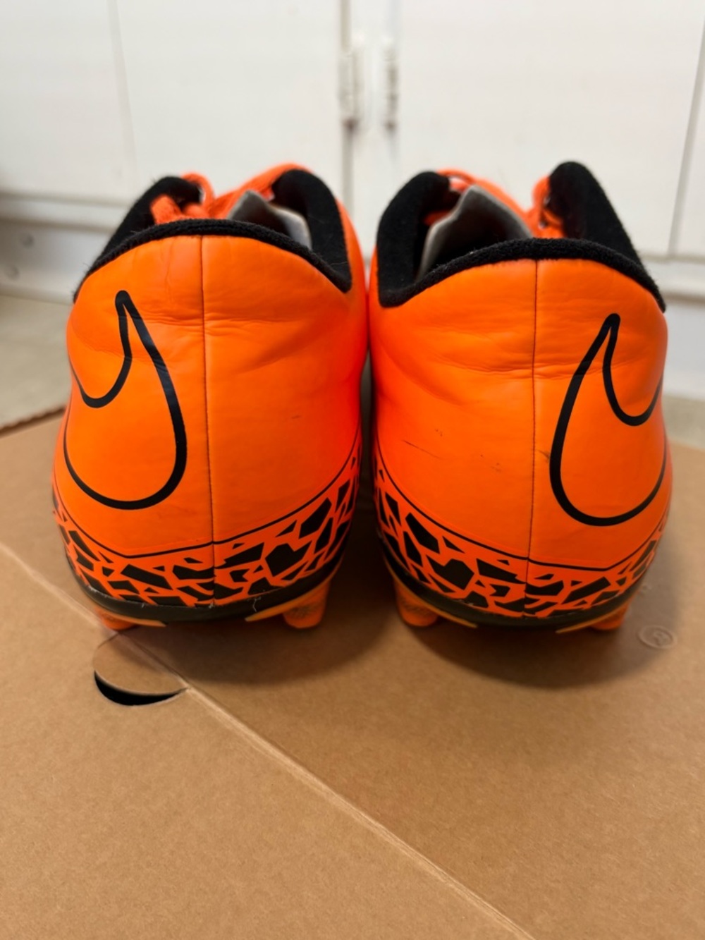 NIKE HYPERVENOM PHADE II FG ORANGE/BLACK 2015 SIZE 11.5 749889 888 - Picture 5 of 11